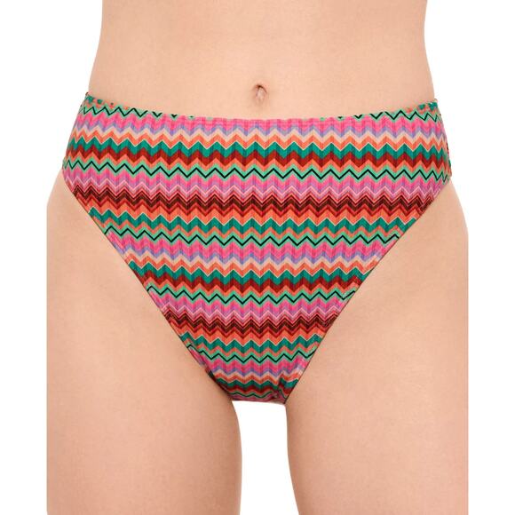 Salt + Cove Juniors' Cheeky High-Waist Bikini Bottoms Multi Size S 0954 - Picture 1 of 2